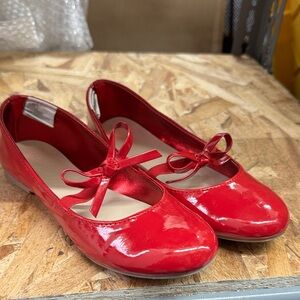 Gymboree Shiny Red Kids Dress Shoes size 1Y